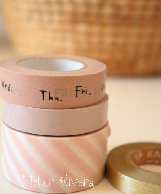 El mundo de las Washi Tapes!